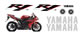 Yamaha R1 2004 Fairing graphics and Decals Red bike both sides